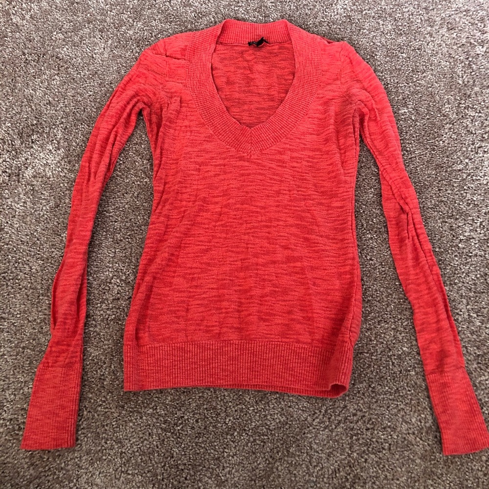 Orange Sweater